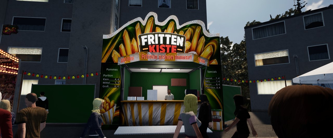 Fritten Kiste